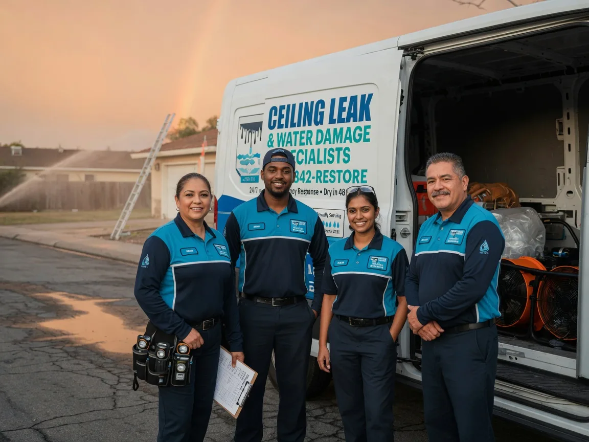 Ceiling Leak Cleanup company in East Sandwich, MA