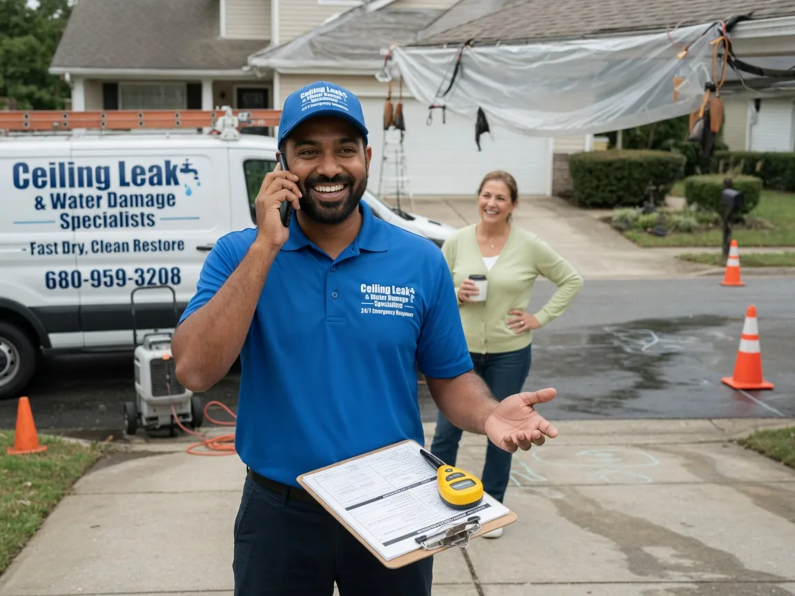 Ceiling Leak Cleanup East Sandwich, MA FAQs